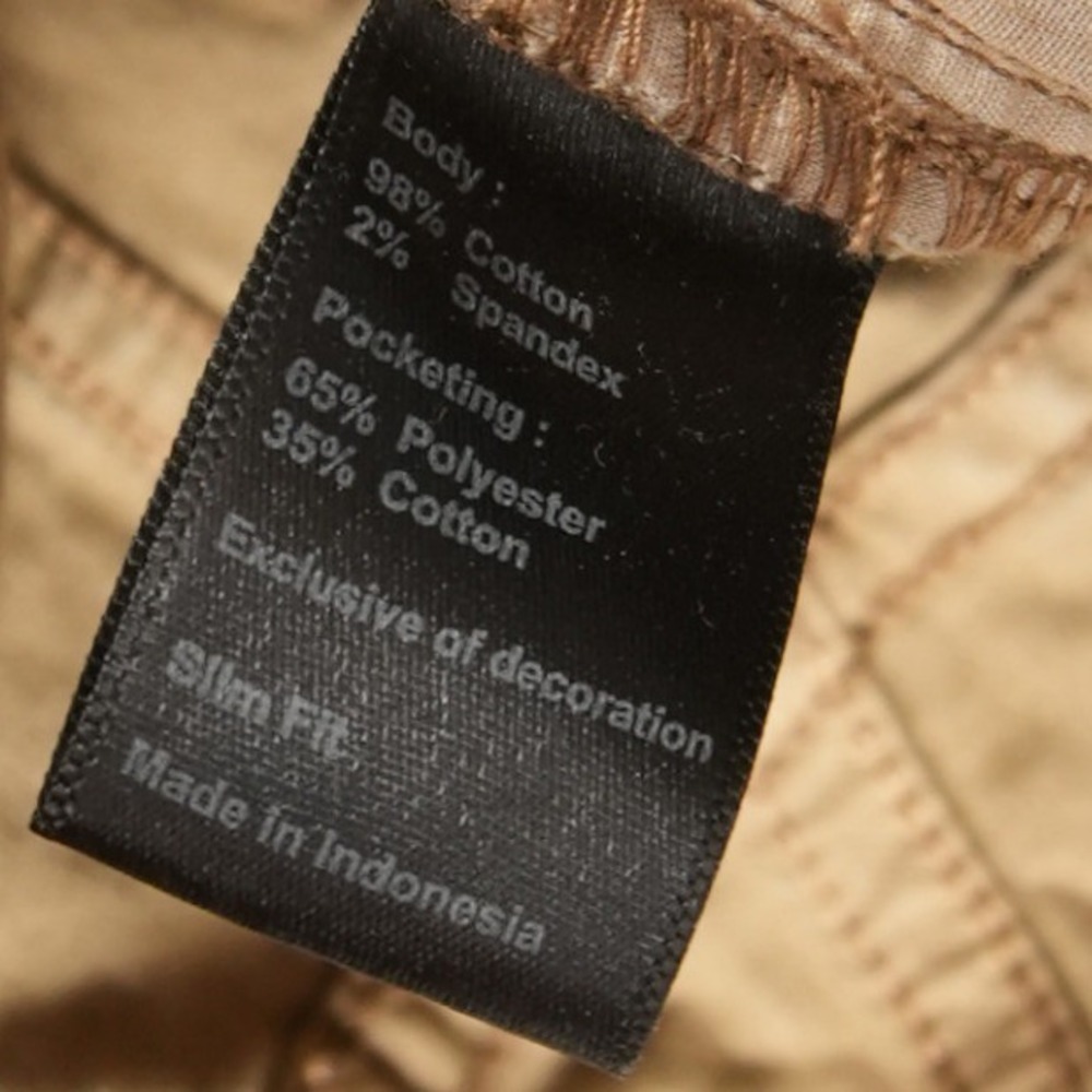 Flint and Tinder Slim Fit Pants Men Chino Straight Huckberry 32x30 - Picture 8 of 15